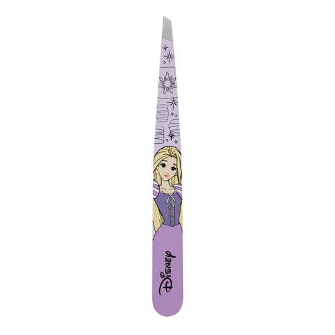 Disney's Rapunzel Slant Tweezer, tweezer color is purple with image of Rapunzel