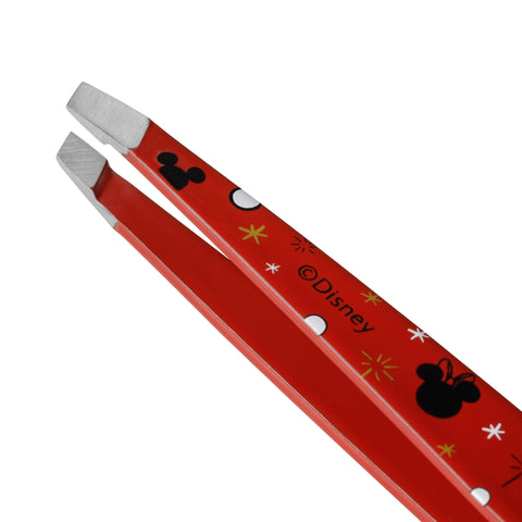Stainless SlantTips of Disney's Mickey Mouse & Minnie Mouse Magic all Around Slant Tweezer
