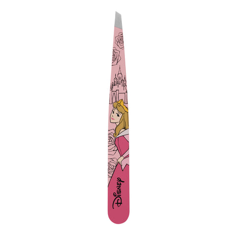 Disney's Aurora Slant Tweezer, tweezer color is pink with image of Aurora